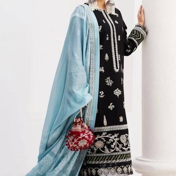 zara shahjahan, 3 piece suit, unstitched, lawn, myra 14b , front
