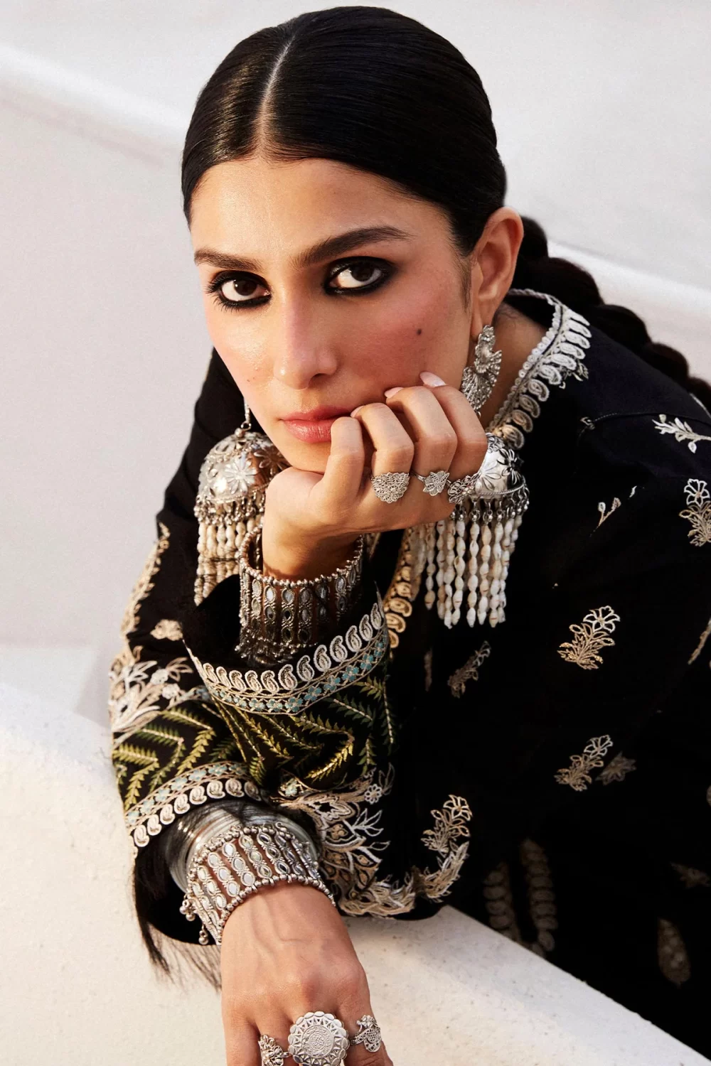 zara shahjahan, 3 piece suit, unstitched, lawn, myra 14b , front look