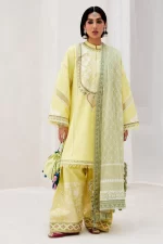 zara shahjahan, 3 piece suit, unstitched, lawn, dilara 15a , front