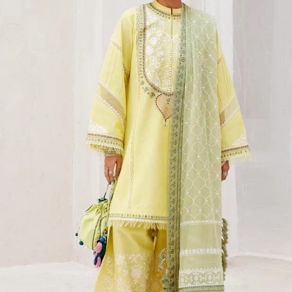 zara shahjahan, 3 piece suit, unstitched, lawn, dilara 15a , front