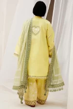 zara shahjahan, 3 piece suit, unstitched, lawn, dilara 15a , back