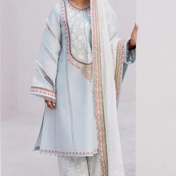 zara shahjahan, 3 piece suit, unstitched, lawn, dilara 15b , front