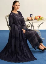 RIAZ ARTS, 3 piece suit, unstitched, TL 324, side view
