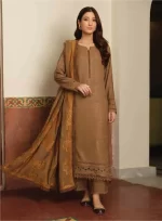 TEHZEEB BY RIAZ ARTS , 3 PIECE SUIT , BLUE , JACQUARD , TL 332, FRONT