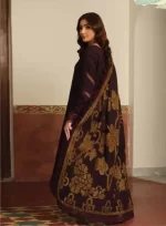TEHZEEB BY RIAZ ARTS , 3 PIECE SUIT , BLUE , JACQUARD , TL 333, back