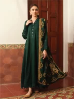 TEHZEEB BY RIAZ ARTS , 3 PIECE SUIT , BLUE , JACQUARD , TL 338, FRONT