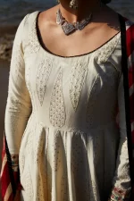 zara shahjahan, 3 piece suit, unstitched, lawn, aaina 8a, front neck