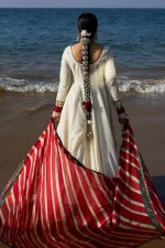 zara shahjahan, 3 piece suit, unstitched, lawn, aaina 8a, back