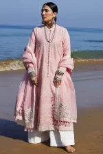 Product Details Dyed Karandi Net Dupatta 2.65 Yards Embroidered Lawn Dupatta Border 8.6 Yards Embroidered Lawn Dupatta Patches 4 Pcs Embroidered Lawn Front 1 Yard Dyed Lawn Back & Sleeves 1.6 Yards Embroidered Organza Shirt Border 1.6 Yards Embroidered Organza Sleeves Border 1 Yard Embroidered Organza Neckline 1 Pc Embroidered Organza Trouser Border 1.15 Yards Paste Printed Cambric Trouser 2.15 Yards Delivery Next Day Delivery Collections typically arrive within 2-4 working days across the UK. Care Instructions Dry clean recommended for long-lasting fabric quality. Iron at a moderate temperature to maintain fabric integrity. Avoid bleach or harsh stain removers to preserve colors and embroidery. Unstitched items include fabric only (not ready-to-wear). Minor variations in color and embellishments may occur after restocking. Custom length or alterations beyond our standard size chart fall under customized stitching. Pret/Ready-to-wear articles cannot be customized. Sleeveless dresses are stitched with sleeves by default unless a sleeveless option is specifically requested. (Straight sleeves are attached.) Note: Accessories featured are exclusive to the stitched option and actual color may slightly vary. Shop now Pakistani Designer Bridal & Party Wear Suit available in the UK and worldwide, exclusively from ZeeCollectionsLtd. zara shahjahan, 3 piece suit, unstitched, jacquard, amira 5a, front