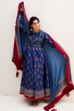zara shahjahan, 3 piece suit, unstitched, lawn, anarkali11a , front view