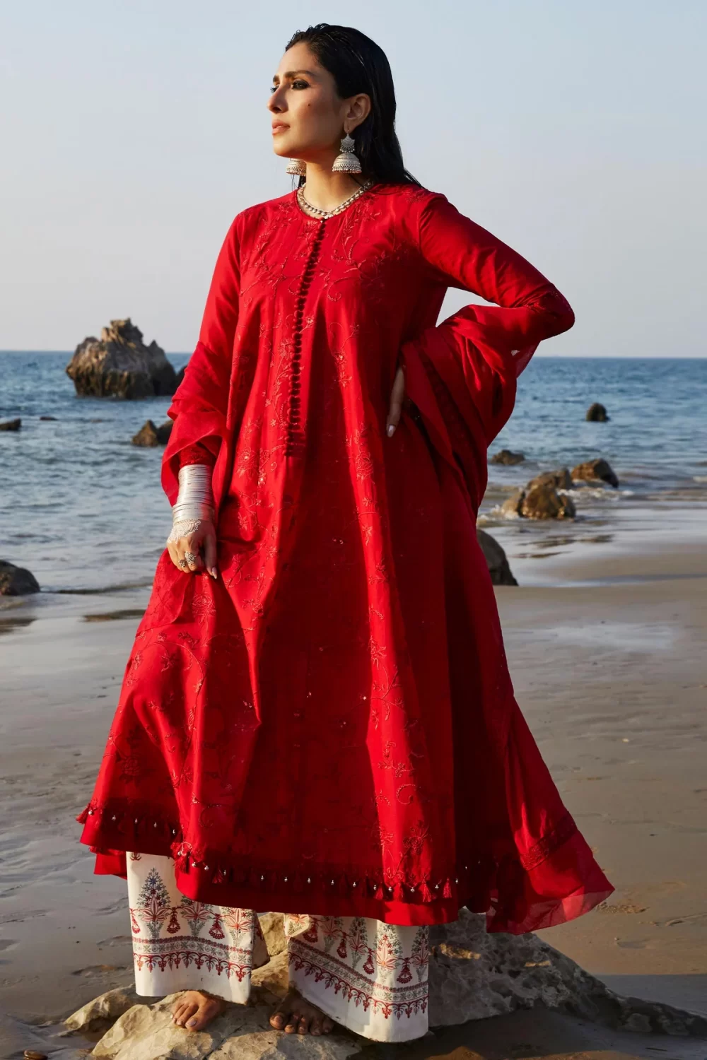 zara shahjahan, 3 piece suit, unstitched, lawn, deena12a , front