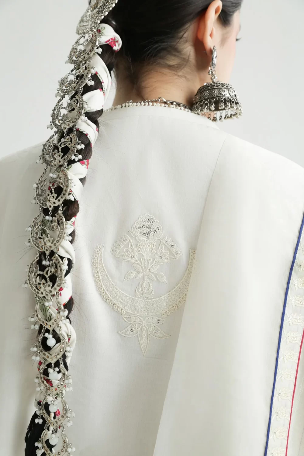zara shahjahan, 3 piece suit, unstitched, lawn, deena12b , back