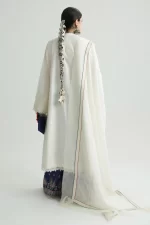 zara shahjahan, 3 piece suit, unstitched, lawn, deena12b , back view