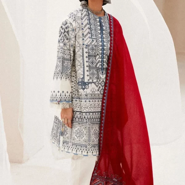 zara shahjahan, unstiched, 3 piece suits, lawn, diya 2a, front view