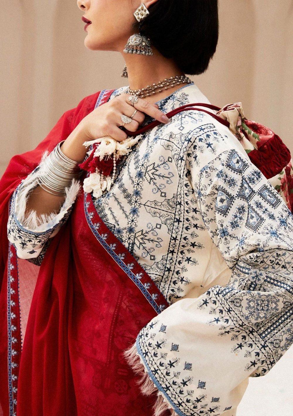 zara shahjahan, unstiched, 3 piece suits, lawn, diya 2a, sleeves