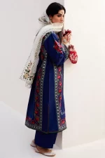 zara shahjahan, 3 piece suit, unstitched, lawn, jiya 6b, side border