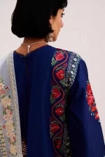 zara shahjahan, 3 piece suit, unstitched, lawn, jiya 6b, back