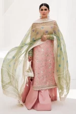zarashahjahan, unstiched, 3 piece suit, jacquard, korina 3a, front