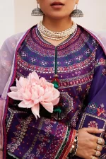 zara shahjahan, 3 piece suit, unstitched, lawn, lamia 7b, neck