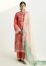 zara shahjahan, unstiched, 3 piece lawn suit, mahi 1a