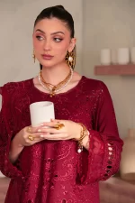 Nureh Pakistani designer outfit in luxury lawn with detailed threadwork and soft pastels – elegant ethnic wear in the UK.