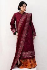 zara shahjahan, 3 piece suit, unstitched, lawn, parsa9a, front
