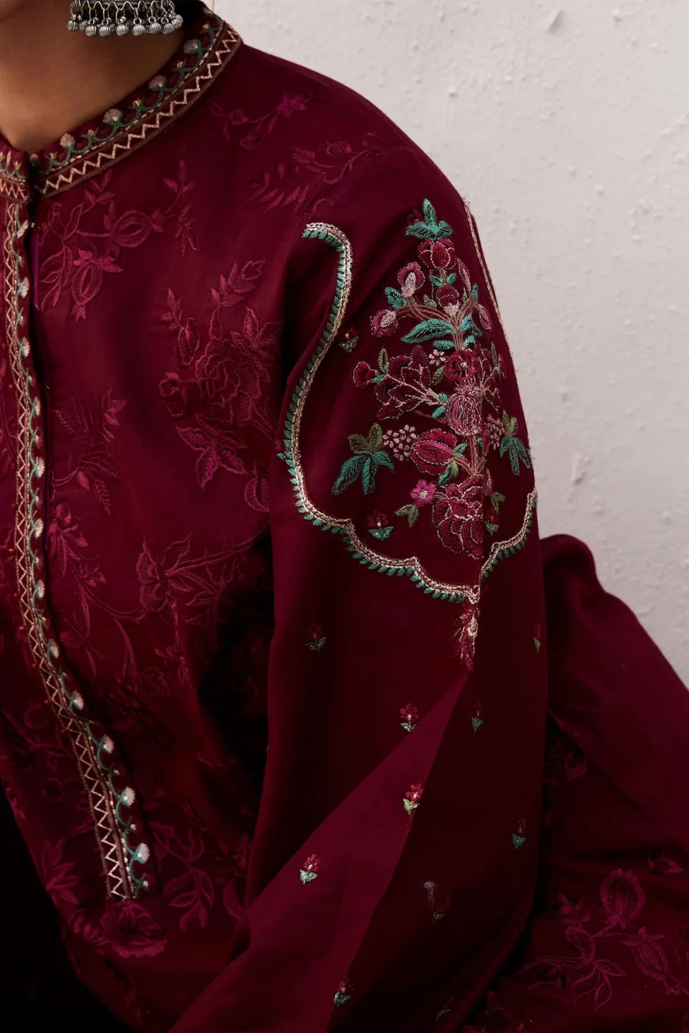 zara shahjahan, 3 piece suit, unstitched, lawn, parsa9a, sleeves