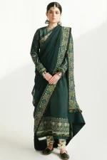 zara shahjahan, 3 piece suit, unstitched, lawn, parsa9b, front side