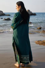 zara shahjahan, 3 piece suit, unstitched, lawn, parsa9b, back