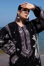 zara shahjahan, 3 piece suit, unstitched, jacquard, siffa 4a, front neck
