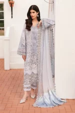 Baroque Eid Lawn 25 , 3 PIECE SUIT , Black , lawn , EL-D02, FRONT