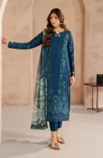 Zarif Lawn 25 , 3 PIECE SUIT , unstitched, ivory , lawn , UNST-LWN-03, FRONT look