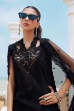 Pakistani clothing brands maria b lawn eid collection 2025, unstitched 3 piece suit, el-25-01, kameez design