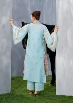 Elaf Premium Luxury Lawn Collection 2025 | ELH-5B ELYA, 3-piece Pakistani designer lawn suits in the UK- Zee Collections. back