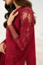 Iznik Festive Edition 2025 | IFE-01, 3-piece Pakistani designer lawn suits in the UK- Zee Collections. sleeves