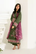 Iznik Festive Edition 2025 | IFE-05, 3-piece Pakistani designer lawn suits in the UK- Zee Collections.