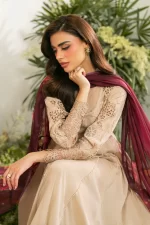 Iznik Festive Edition 2025 | IFE-05, 3-piece Pakistani designer lawn suits in the UK- Zee Collections. sleeves design