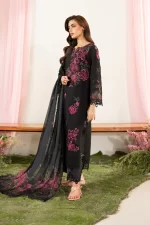 Iznik Festive Edition 2025 | IFE-06, 3-piece Pakistani designer lawn suits in the UK- Zee Collections. side look