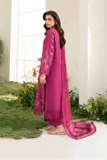 Iznik Festive Edition 2025 | IFE-07, 3-piece Pakistani designer lawn suits in the UK- Zee Collections. back and sleeves
