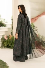 Iznik Festive Edition 2025 | IFE-08, 3-piece Pakistani designer lawn suits in the UK- Zee Collections. shirt back