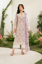 Iznik Festive Edition 2025 | IFE-09, 3-piece Pakistani designer lawn suits in the UK- Zee Collections. FRONT
