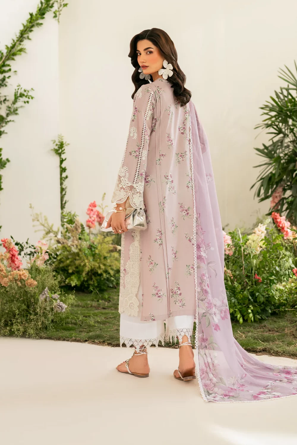 Iznik Festive Edition 2025 | IFE-09, 3-piece Pakistani designer lawn suits in the UK- Zee Collections. back