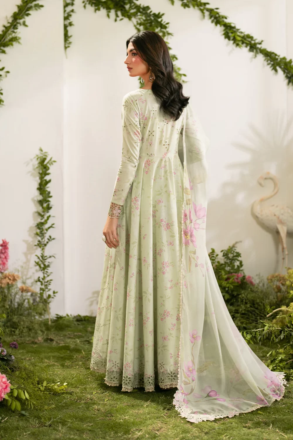 Iznik Festive Edition 2025 | IFE-11, 3-piece Pakistani designer lawn suits in the UK- Zee Collections. back
