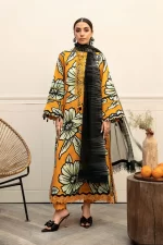Pakistani clothing brands Maria B M. Basics Unstitched Eid II Lawn 25’, unstitched 3-piece lawn suit, MB-D-02A, front