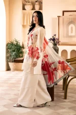 Pakistani clothing brands Maria B M. Basics Unstitched Eid II Lawn 25’, unstitched 3-piece lawn suit, MB-D-067b