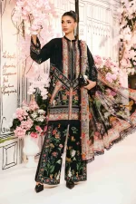 Pakistani clothing brands Maria B M.Prints Unstitched Eid II 2025’, 3-piece lawn suit, MPT-2610-B, front