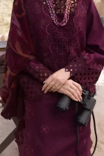 Rang Rasiya Premium Eid Collection 2025 | Amyra, 3-piece Pakistani designer lawn suits in the UK- Zee Collections. sleeves