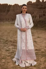 Rang Rasiya Premium Eid Collection 2025 | Haya, 3-piece Pakistani designer lawn suits in the UK- Zee Collections. FRONT