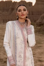 Rang Rasiya Premium Eid Collection 2025 | Haya, 3-piece Pakistani designer lawn suits in the UK- Zee Collections. FRONT shirt