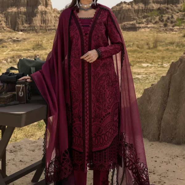 Rang Rasiya Premium Eid Collection 2025 | MAYA, 3-piece Pakistani designer lawn suits in the UK- Zee Collections. FRONT